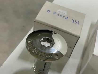 RVS  water vuldop /dekvuldop 38 mm Belship 018310 NIEUW