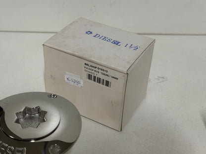 RVS Diesel vuldop /dekvuldop 38 mm Belship 018313 NIEUW