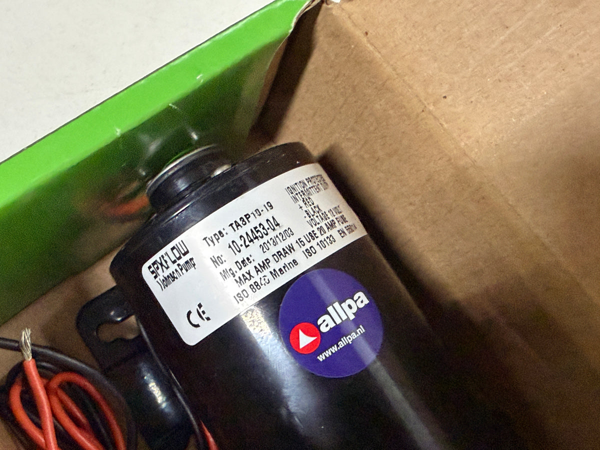 Macerator Pump TA3P10-19 12/24V DC / Allpa - NIEUW