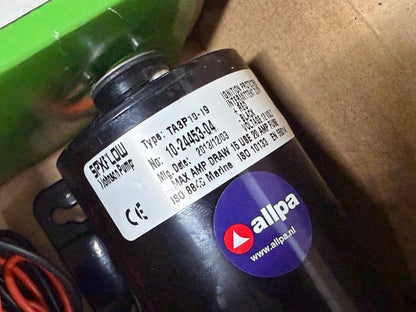 Macerator Pump TA3P10-19 12/24V DC / Allpa - NIEUW