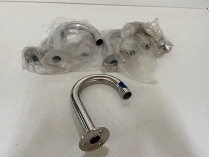 RVS zwanenhals dekdoorvoer 20 mm nieuw