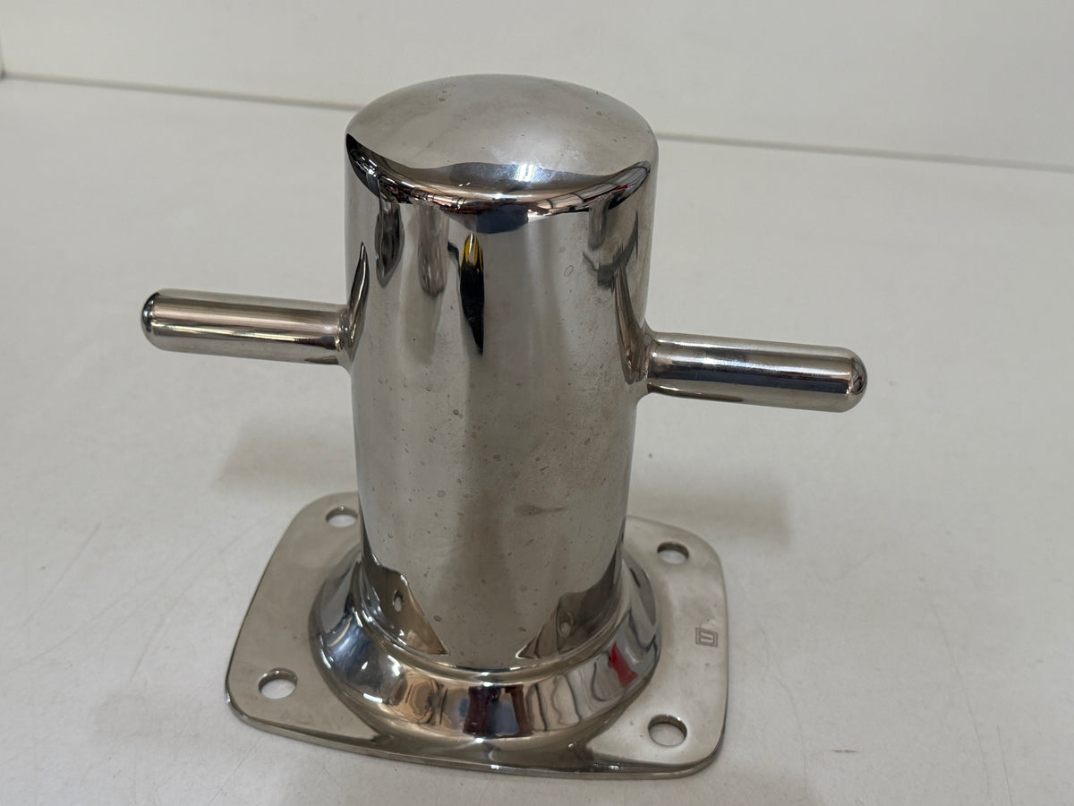 Nieuwe Rvs bolder 17 cm hoog