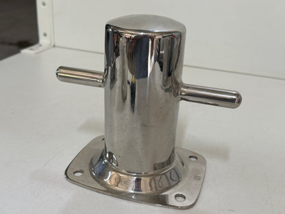 Nieuwe Rvs bolder 17 cm hoog