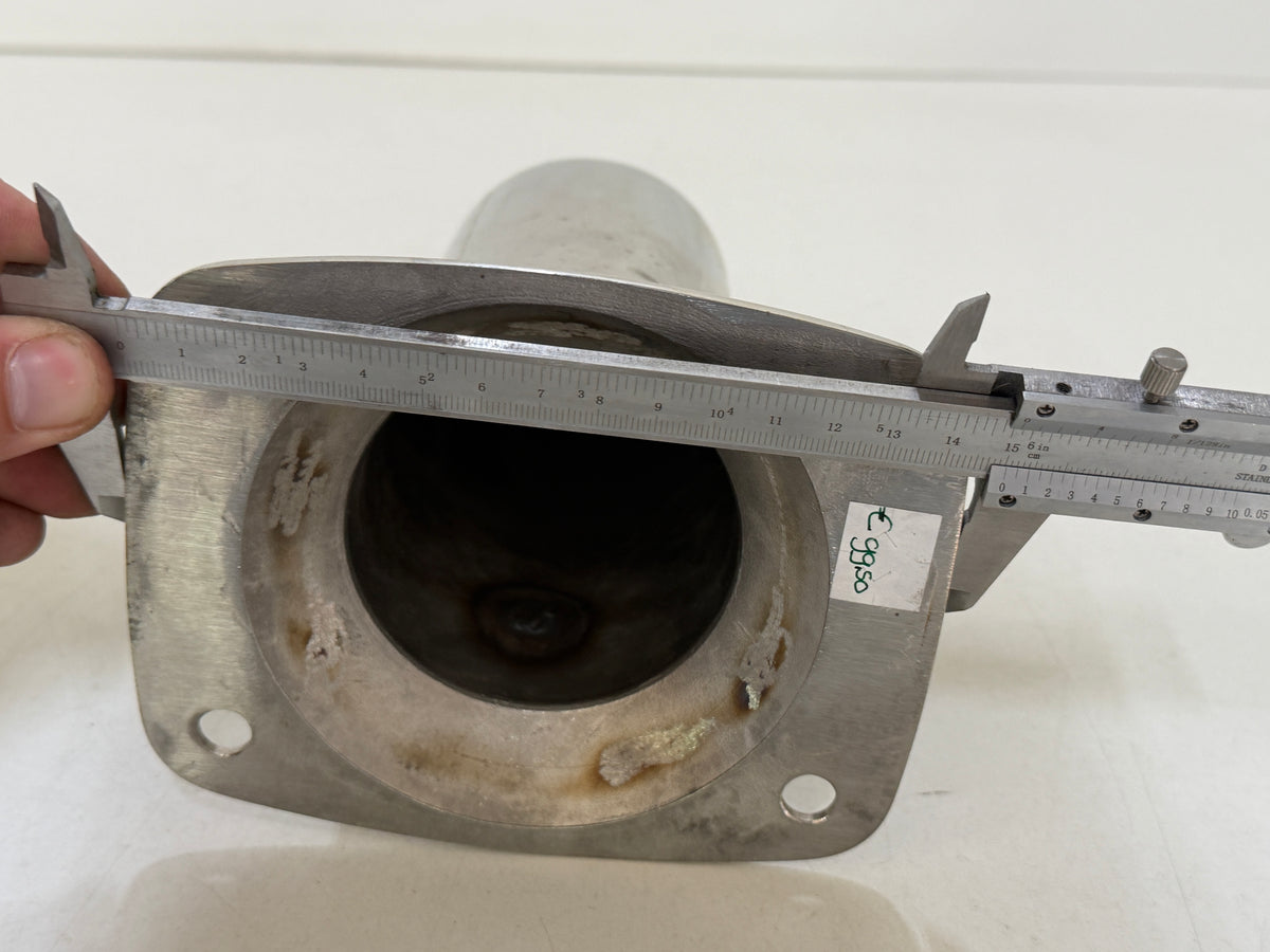 Nieuwe Rvs bolder 17 cm hoog