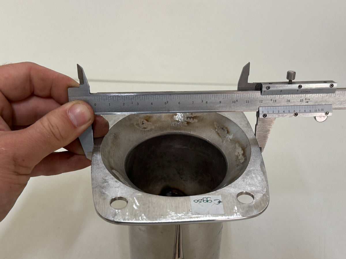 Nieuwe Rvs bolder 17 cm hoog