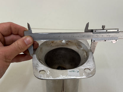 Nieuwe Rvs bolder 17 cm hoog