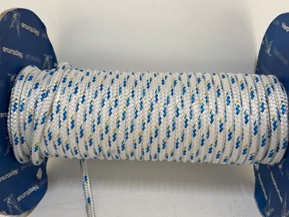 Tiptolest cruising val/schoot 12 mm - Neptunus Tiptolest cruising blauw