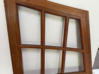 Prachtige houten ramen/deurtjes 610 x 595 mm