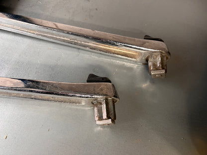 Lewmar lierhendel dubbele grip met lock verchroomd