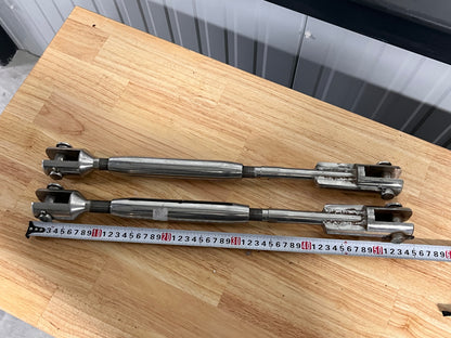 Grote RVS spanner / wantspanner M19