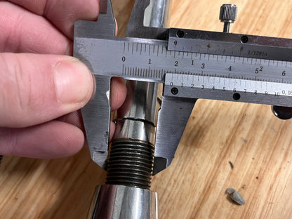 Grote RVS spanner / wantspanner M19