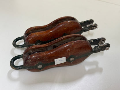 Houten vioolblok 70 mm tot 14 mm lijn, met hondsvot - 1
