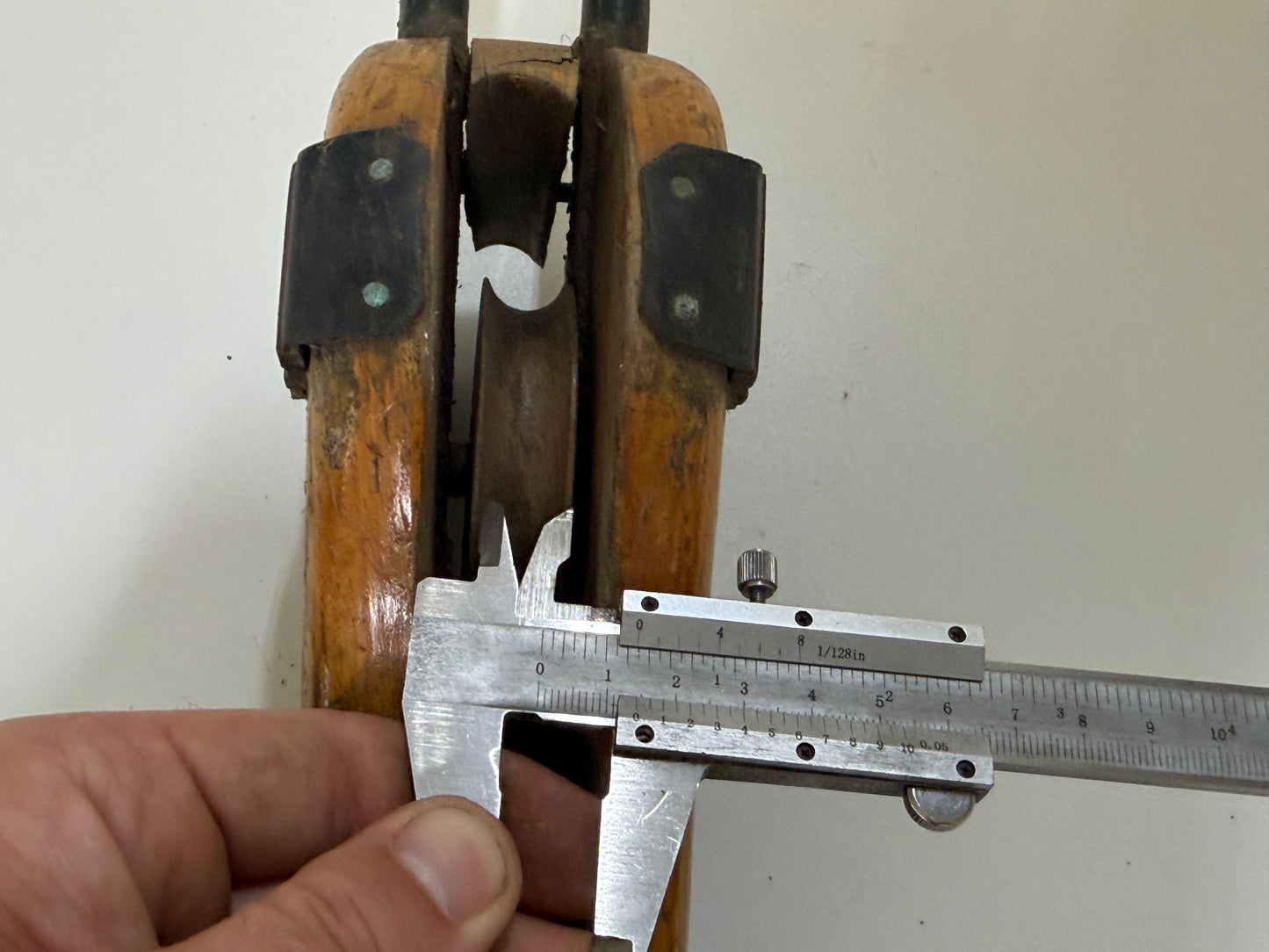 Houten vioolblok 70 mm tot 15 mm lijn - 4