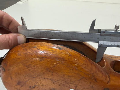 Houten vioolblok 115 mm tot 19 mm lijn - 5