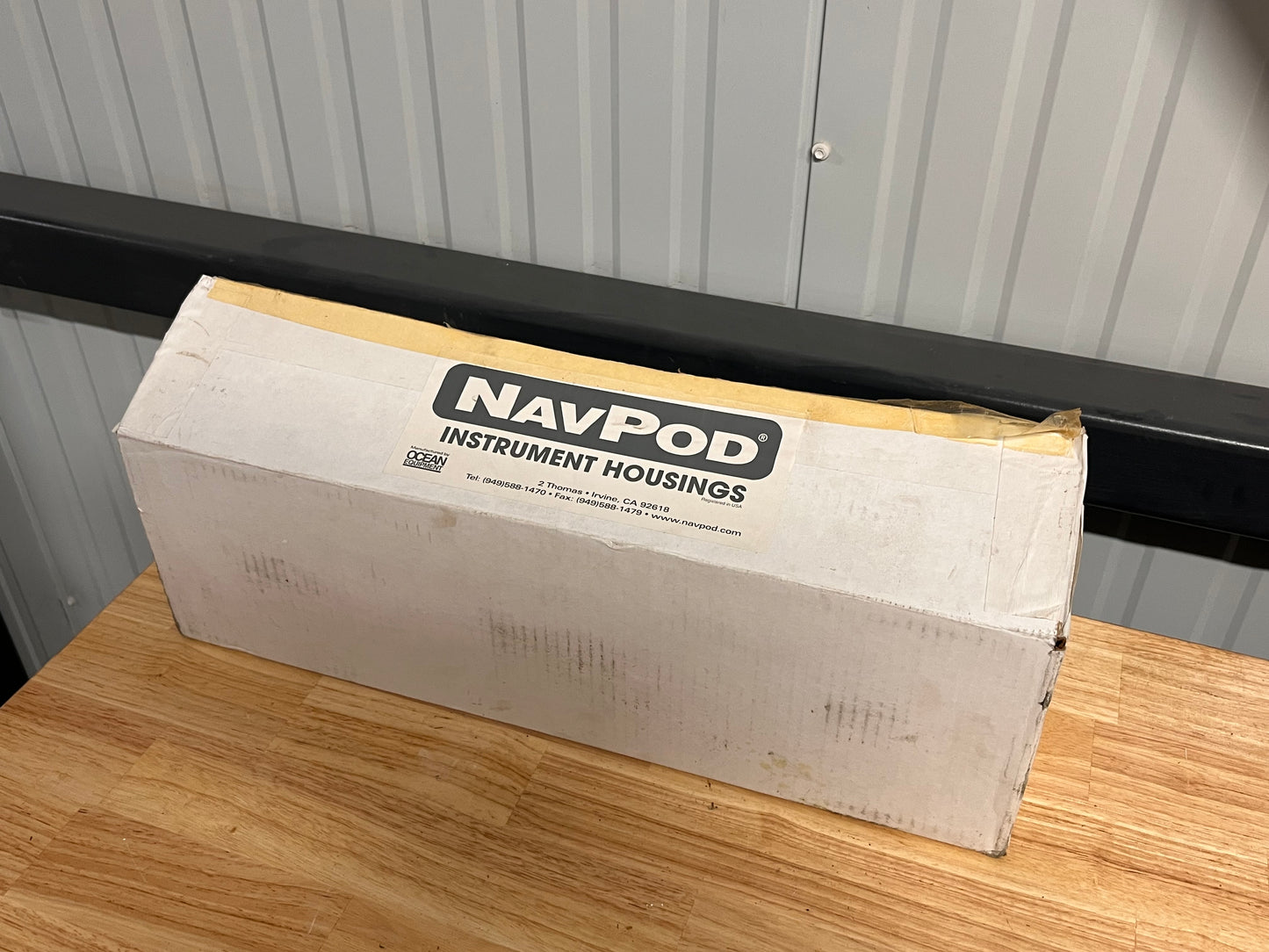 Nieuwe Navpod / Helm Pod 49,5 x 11,4 cm