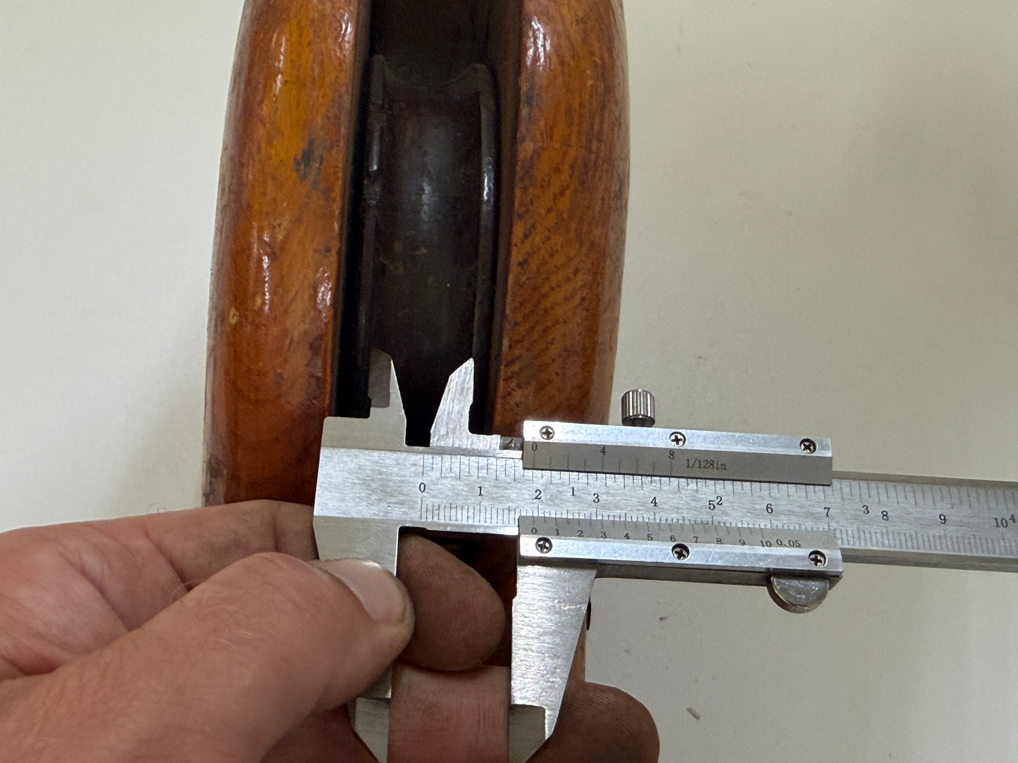 Houten vioolblok 115 mm tot 19 mm lijn - 5