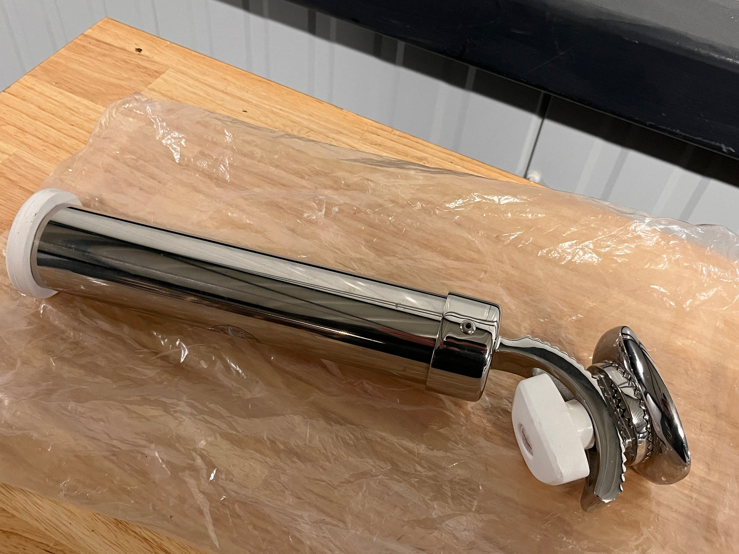 Nieuwe Osculati RVS hengelhouder 46 mm