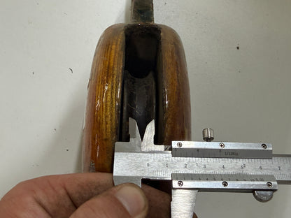 Houten 1 schijfs blok 80 mm tot 15 mm lijn - 27