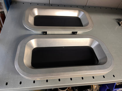 2 x Lewmar patrijspoort open / dicht 40 x 22 cm ongebruikt