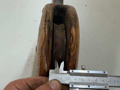 Houten 1 schijfs blok 110 mm lijn tot 15 mm lijn - 31