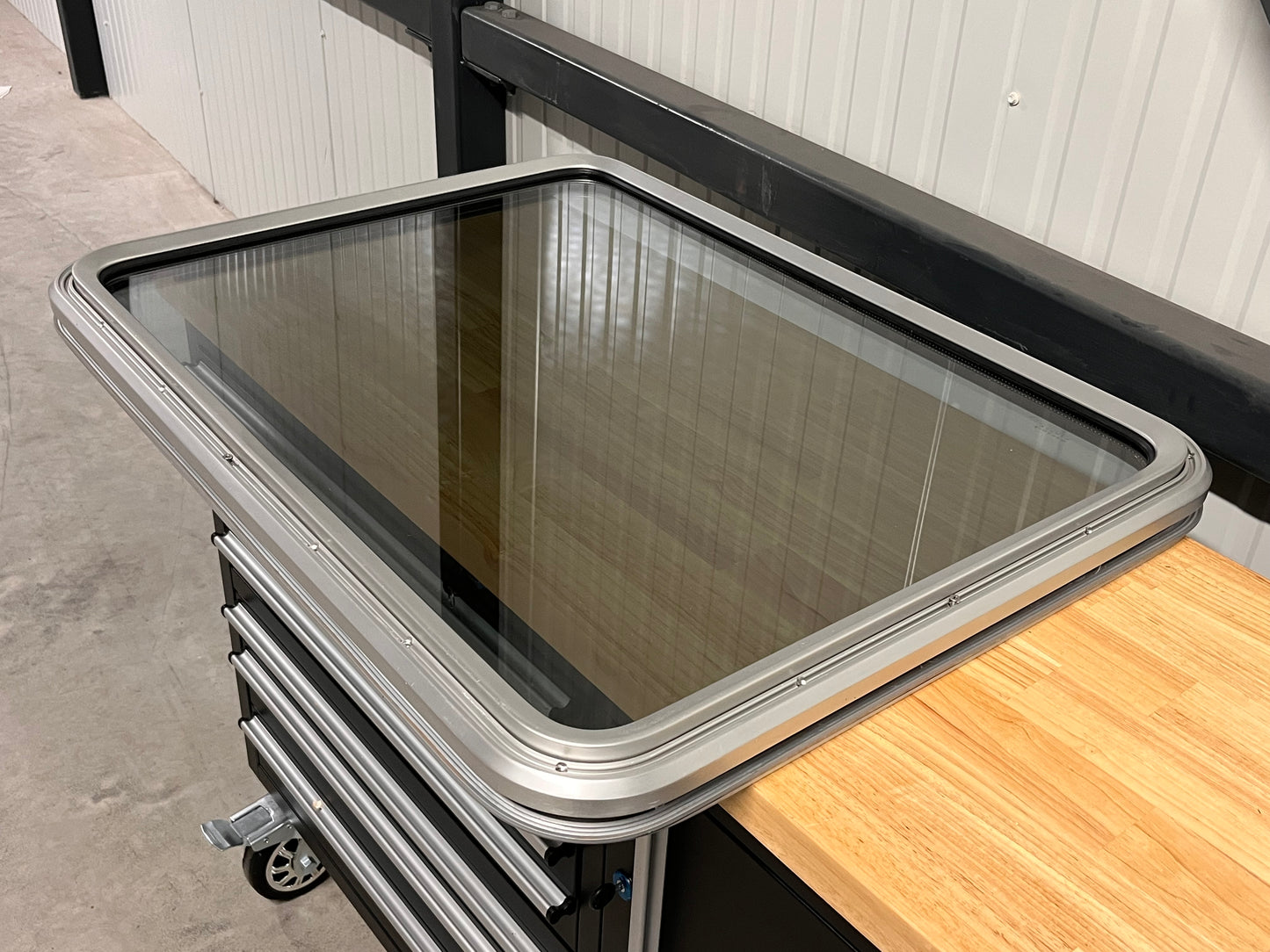 Linssen Yacts dekraam / ramen / dekluiken 92 x 71 cm