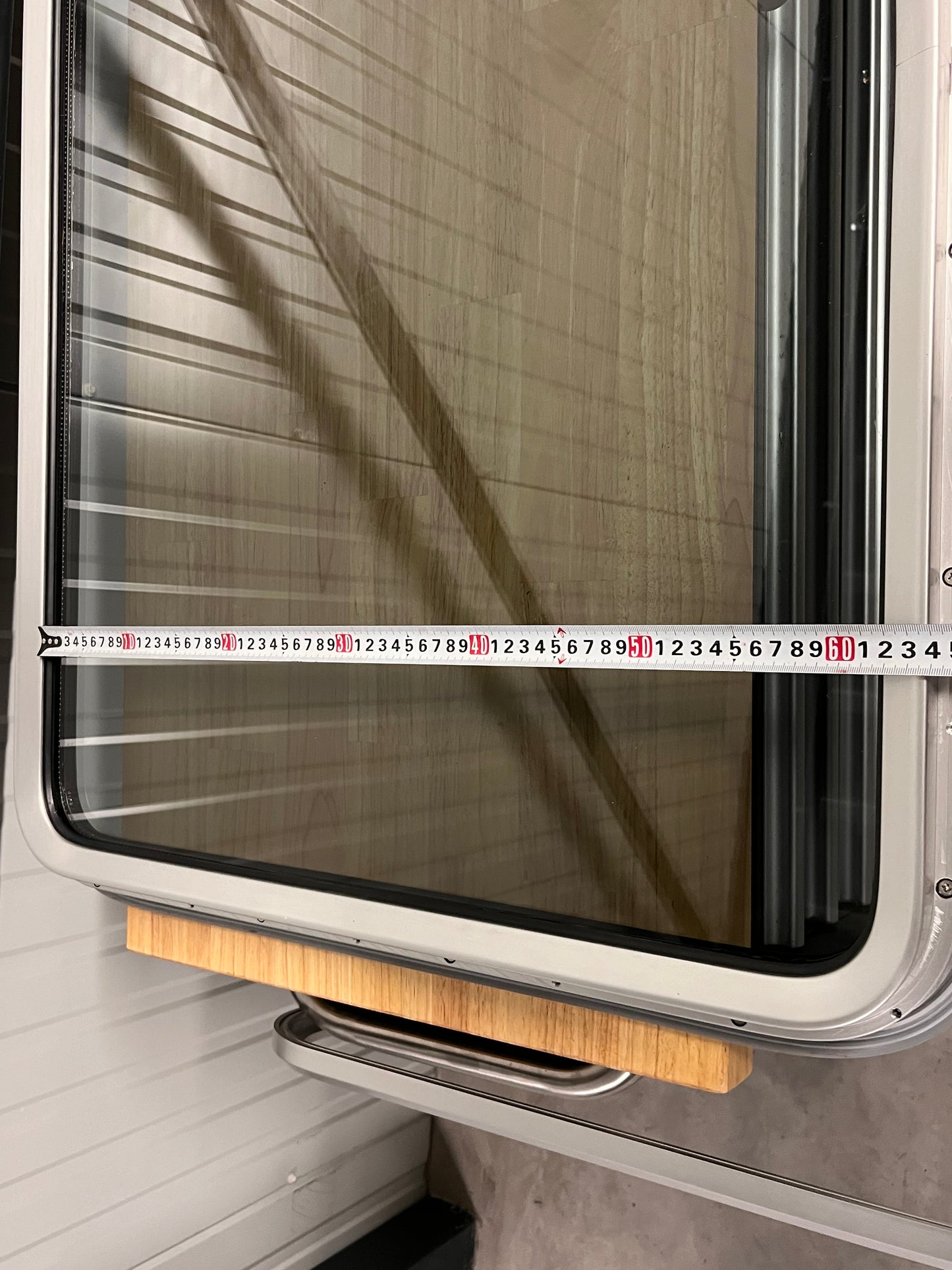 Linssen Yacts dekraam / ramen / dekluiken 92 x 71 cm