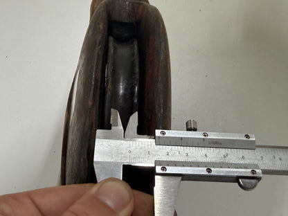 Houten 1 schijfsblok 140 mm tot 15 mm lijn - 51