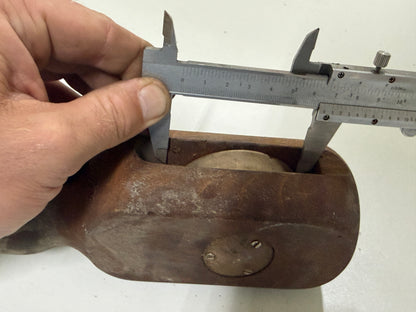 Houten 1 schijfsblok 67 mm tot 14 mm lijn - 54