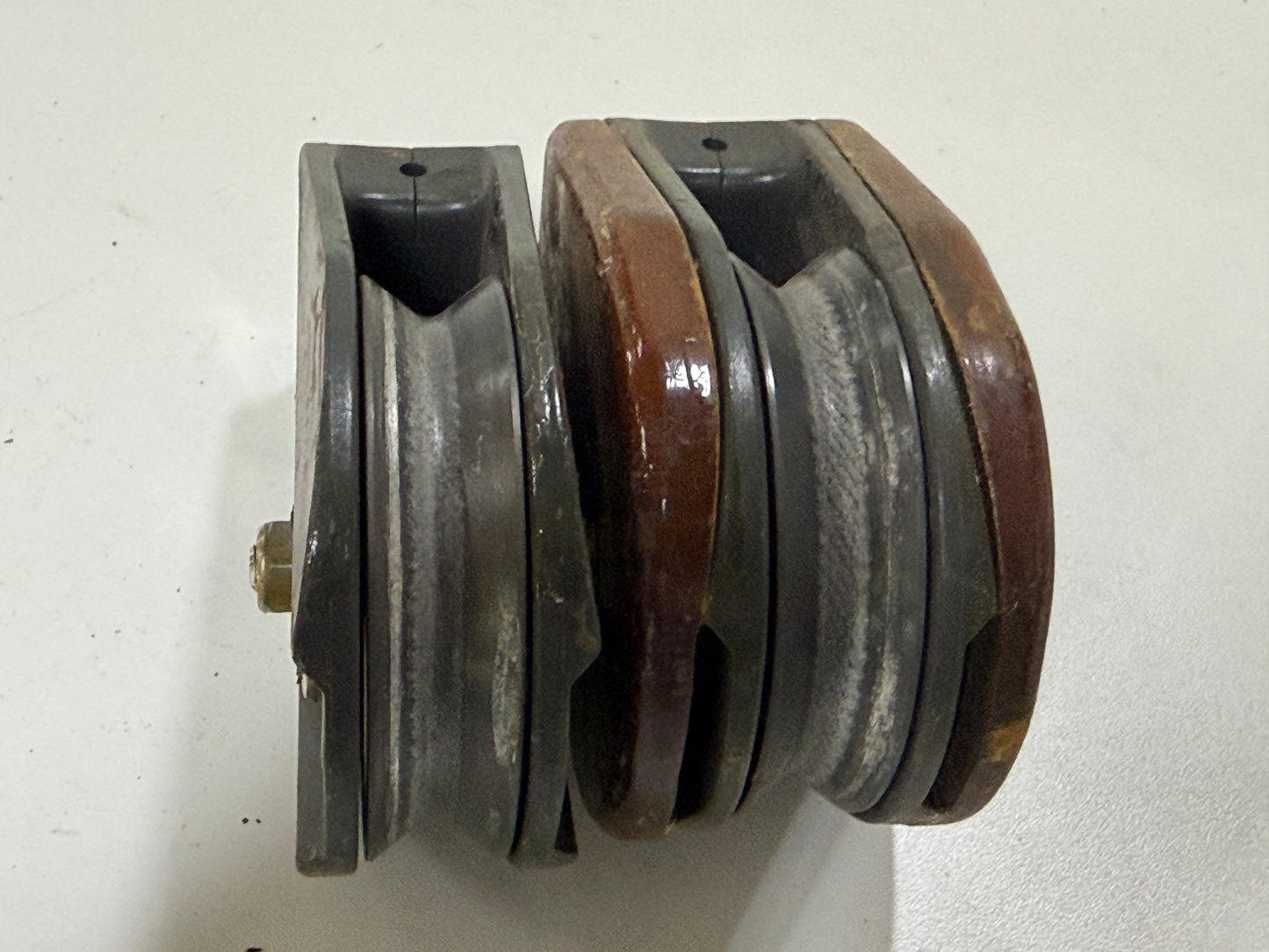 Lewmar 1 schijfsblok 85 mm tot 16 mm met stalen schijf - 55