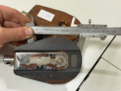 Lewmar 1 schijfsblok 85 mm tot 16 mm met stalen schijf - 55