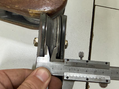 Lewmar 1 schijfsblok 85 mm tot 16 mm met stalen schijf - 55