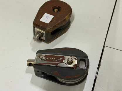 Lewmar 1 schijfsblok 85 mm tot 16 mm met stalen schijf - 55