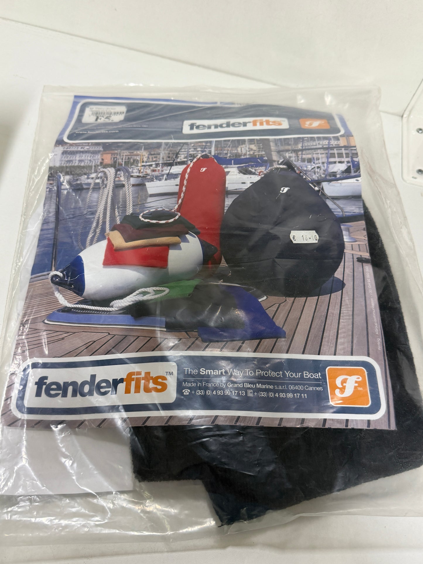 Fenderfits / fenderhoes F5 30 x 76 cm zwart NIEUW