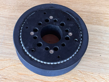 Gelagerd blok / schildpadblok schijf 150 mm