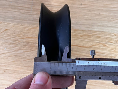 Gelagerd blok / schildpadblok schijf 150 mm