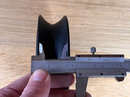 Gelagerd blok / schildpadblok schijf 150 mm