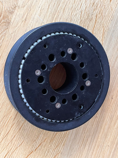 Gelagerd blok / schildpadblok schijf 150 mm