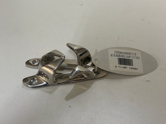 Talamex RVS Boegklamp 115 mm | NIEUW