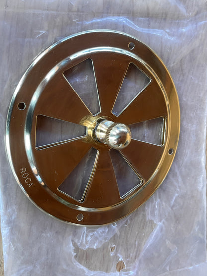 Roca ventilatierozet messing 103 mm