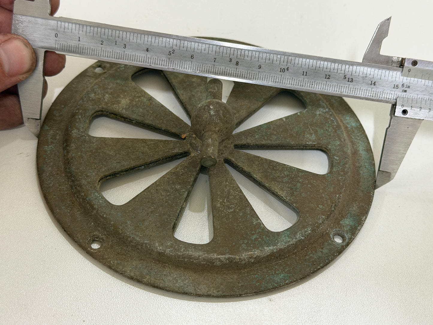 Bronzen ventilator 155 mm