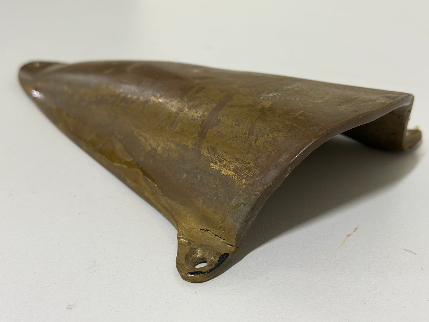 Bronzen ventilator/luchthapper 210 mm