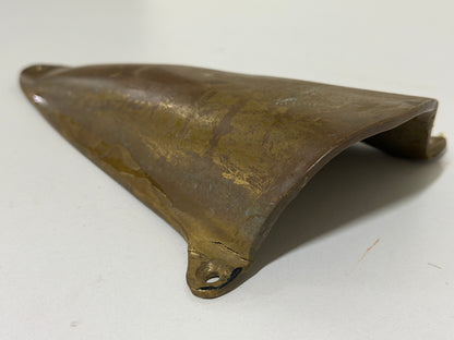 Bronzen ventilator/luchthapper 210 mm