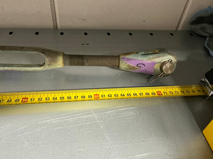 Bronzen wantspanner / spanner 19 mm