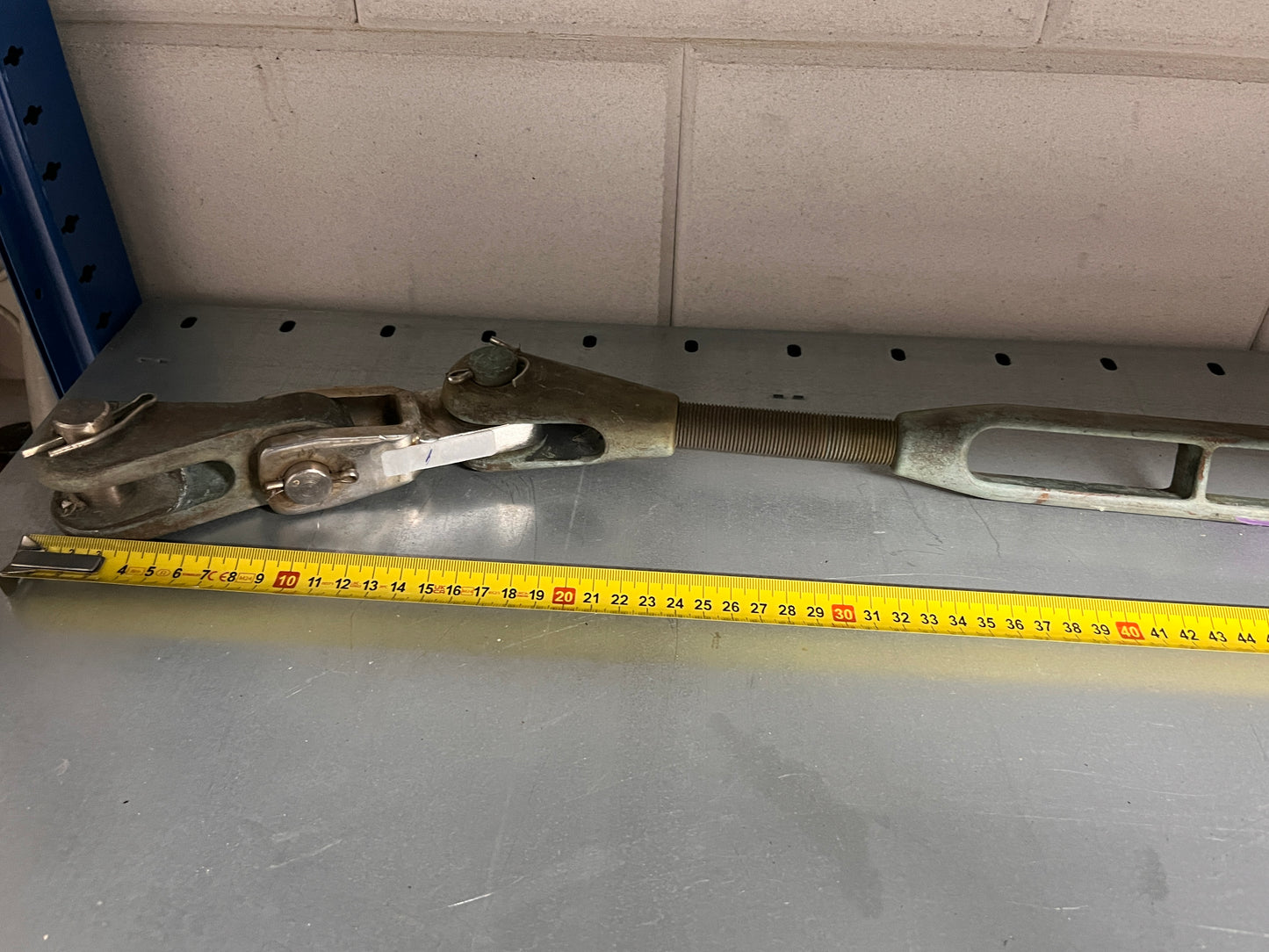 Bronzen wantspanner / spanner 19 mm