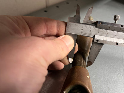 Bronzen wantspanner / spanner 19 mm