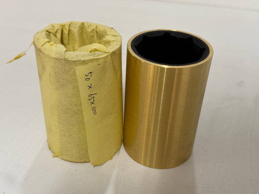 Lagers schroefas/Cutless-rubberlager 50 x 65 x 100 mm NIEUW