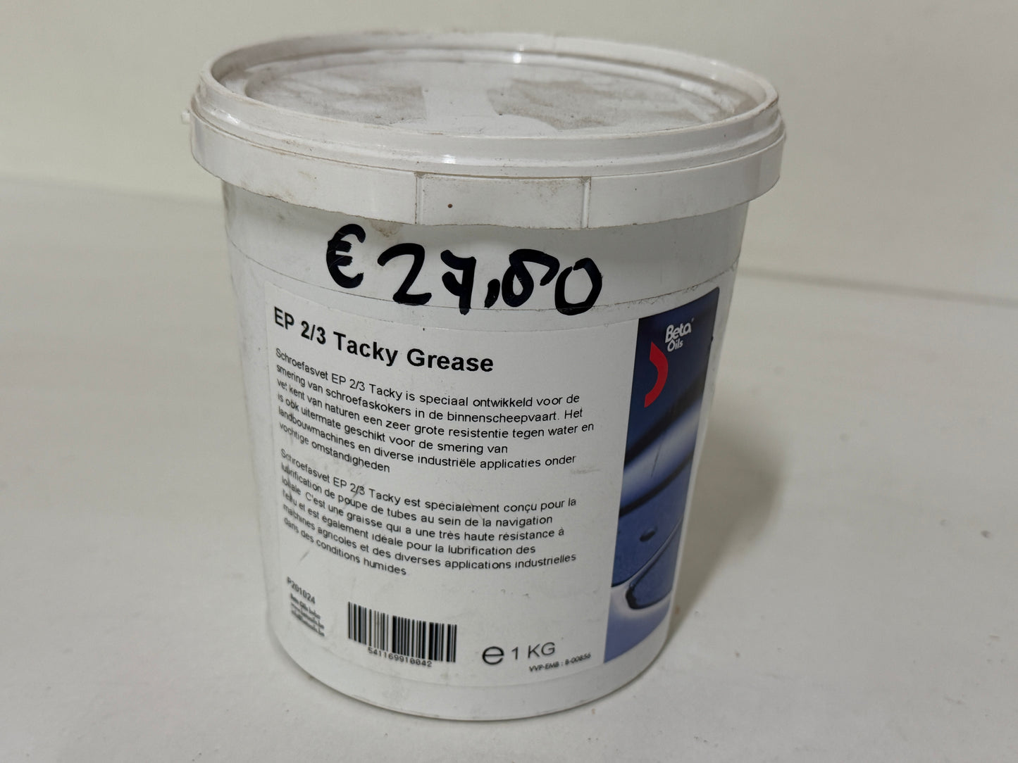 Schroefasvet EP 2/3 Tacky Grease 1KG