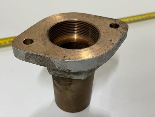 Messing/bronzen doorvoer 56 mm