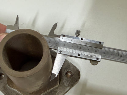 Messing/bronzen doorvoer 56 mm