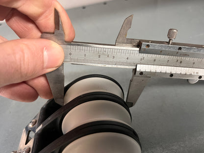 Ronstan 3 schijfs blok 50 mm schijf 12 mm lijn Nieuw